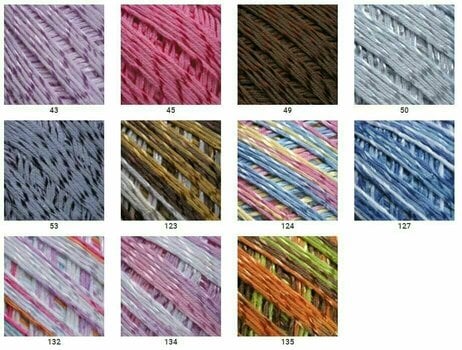 Fios para tricotar Yarn Art Summer 50 Grey - 3