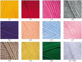Pletilna preja Yarn Art Baby 501 White Pletilna preja - 1