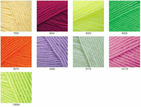 Fil à tricoter Yarn Art Baby 501 White - 5