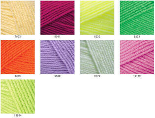 Pletilna preja Yarn Art Baby 623 Mint Pletilna preja - 4