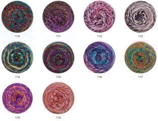 Stickgarn Yarn Art Color Wave 116 Purple Pink Blue Stickgarn - 3