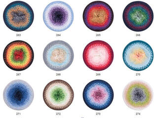Pletilna preja Yarn Art Flowers 253 Grey White Pletilna preja - 2