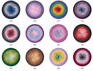 Pletilna preja Yarn Art Flowers 253 Grey White Pletilna preja - 3