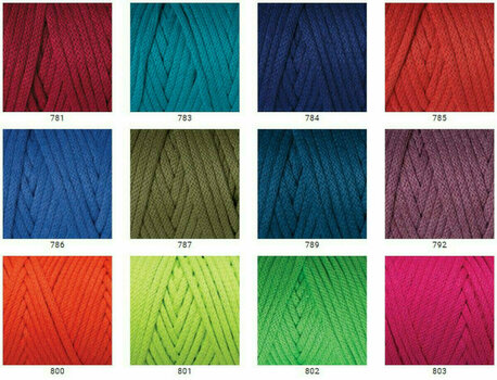 Sladd Yarn Art Macrame Cord 5 mm 784 - 4