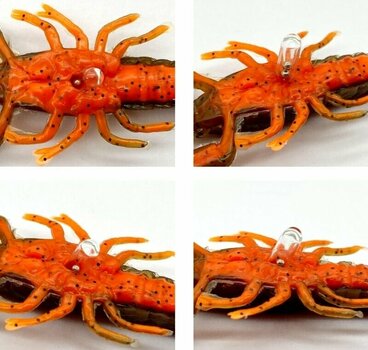 Efterligning Savage Gear 3D Crayfish Rattling Red UV 5,5 cm 1,6 g - 3