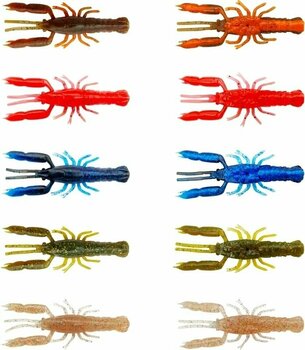 Imitation Savage Gear 3D Crayfish Rattling Red UV 5,5 cm 1,6 g - 4