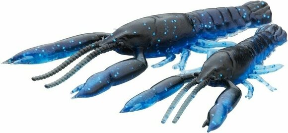 Efterligning Savage Gear 3D Crayfish Rattling Blue Black 5,5 cm 1,6 g - 3