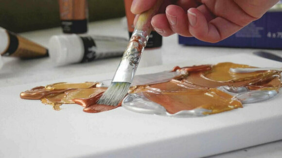Culoare acrilică Kreul El Greco Vopsea acrilică 75 ml Raw Sienna - 8