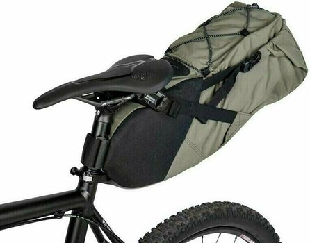 Kerékpár táska Topeak Back Loader Green/Gray 10 L - 3