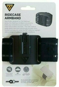 Běžecké pouzdro Topeak Ride Case Armband Black UNI Běžecké pouzdro - 3