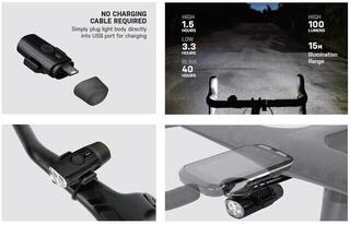 Cycling light Topeak HeadLux 100 lm Black Cycling light - 5