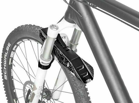 Fahrrad-Schutzblech Topeak D-Flash FS Black Vorderseite Fahrrad-Schutzblech - 2
