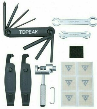 Bolsa de bicicleta Topeak Survival Tool Wedge Pack II Black 1,25 L - 2