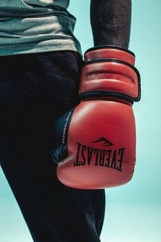 Rokavice za boks in MMA Everlast Powerlock 2R Gloves Red 10 oz - 2
