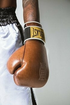 Boxerské a MMA rukavice Everlast 1910 Classic Gloves Black 16 oz - 2