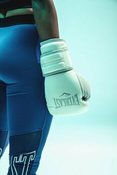 Boxing and MMA gloves Everlast Powerlock 2R Gloves White 14 oz - 6