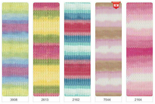 Pletací příze Alize Burcum Bebe Batik 7544 Pletací příze - 5