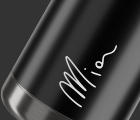 Kolesarske flaše Elite Mia Black/Silver 650 ml Kolesarske flaše - 3