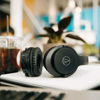 Vezeték nélküli fejhallgatók On-ear Audio-Technica ATH-ANC500BT Fekete - 10