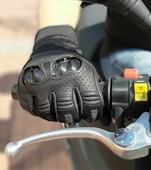 Δερμάτινα Γάντια Μηχανής Eska Sporty Black 6 Δερμάτινα Γάντια Μηχανής - 8