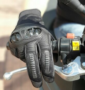 Δερμάτινα Γάντια Μηχανής Eska Sporty Black 8 Δερμάτινα Γάντια Μηχανής - 7