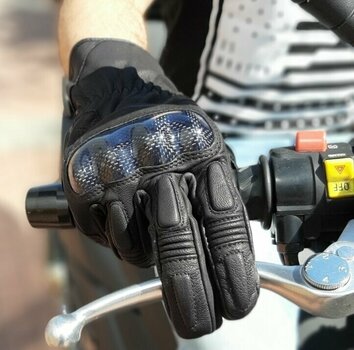 Motorcycle Gloves Eska Tour 2 Black 9,5 Motorcycle Gloves - 9