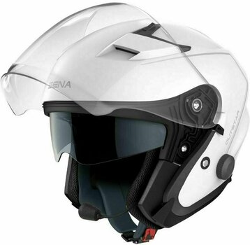 Helmet Sena Outstar Glossy White S Helmet - 2
