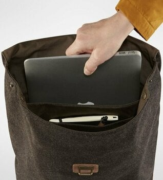 Lifestyle Backpack / Bag Fjällräven Norrvåge Foldsack Granite Grey 16 L Backpack - 4