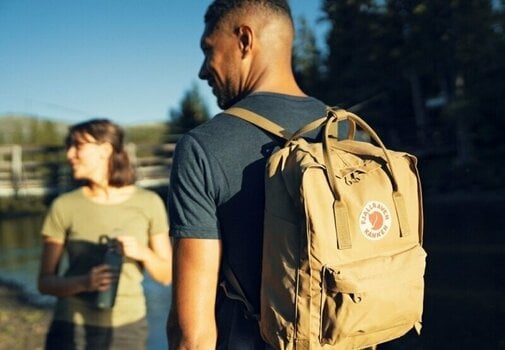 Lifestyle Backpack / Bag Fjällräven Kånken Ochre 16 L Backpack - 17
