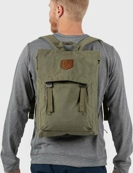 Lifestyle Backpack / Bag Fjällräven Foldsack No. 1 Black 16 L Backpack - 6
