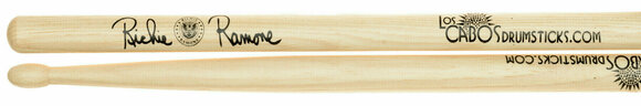 Baguettes Los Cabos LCDRAMONE Richie Ramone Signature Hickory Baguettes - 2