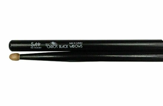 Baguettes Los Cabos LCD5ARHBW 5A Black Dip Red Hickory Baguettes - 2