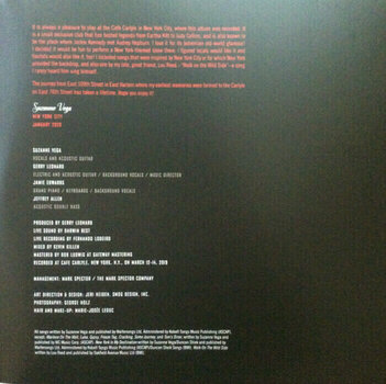 LP deska Suzanne Vega - An Evening of New York Songs and Stories (2 LP) - 4