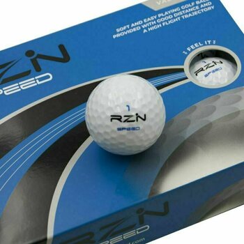 Golfball RZN MS Speed Golf Balls White - 3