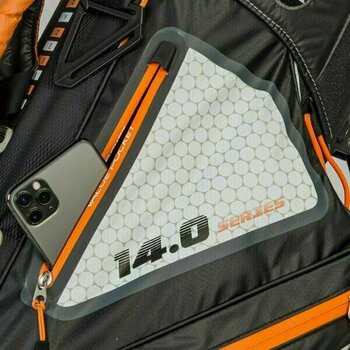 Standbag Big Max Hybrid Tour Standbag White/Black/Orange - 4