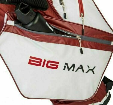 Torba golfowa Big Max Hybrid Tour White/Merlot Torba golfowa - 3