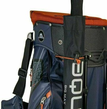Golftaske Big Max Hybrid Tour Steel Blue/Black/Rust Golftaske - 5