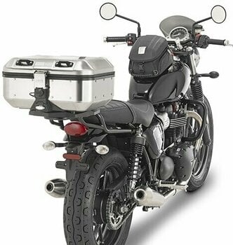 Motorcycle Top Case / Bag Givi Trekker Dolomiti 30 Silver Monokey - 5