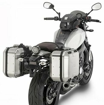 Motorcycle Top Case / Bag Givi Trekker Dolomiti 30 Silver Monokey - 6