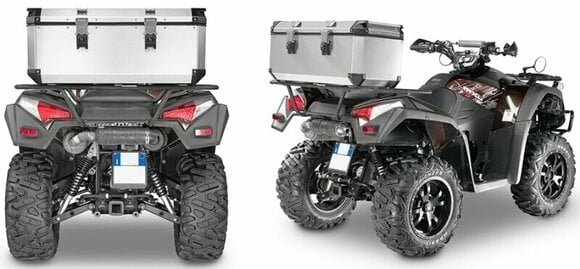 Motorrad Hintere Koffer / Hintere Tasche Givi OBK110A Trekker Outback ATV 110L Koffer (Neuwertig) - 5