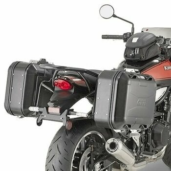 Motorrad Hintere Koffer / Hintere Tasche Givi Trekker Dolomiti 30 Black Line Monokey - 4
