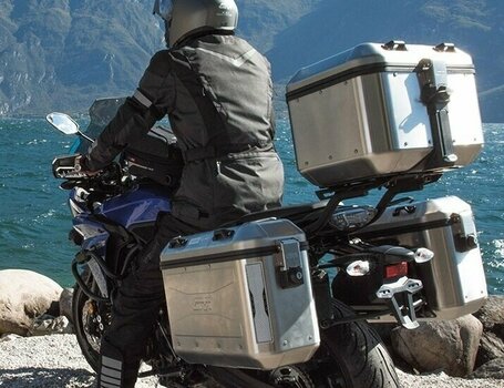Motorrad Hintere Koffer / Hintere Tasche Givi Trekker Dolomiti 46 Black Line Monokey - 5