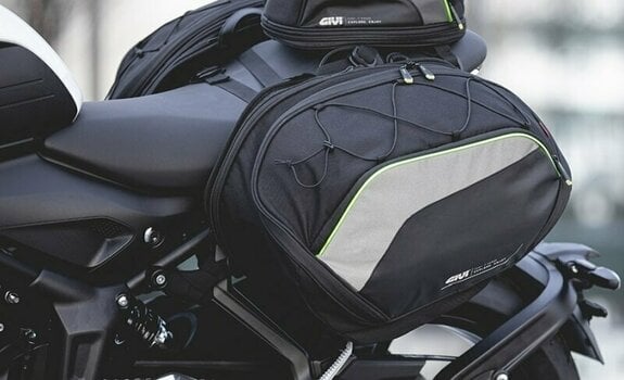 Motorcycle Side Case / Saddlebag Givi EA127 Pair of Expandable Side Bags 20 L - 10
