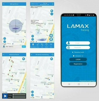 GPS lokátor / tracker LAMAX GPS Locator with Collar - 9