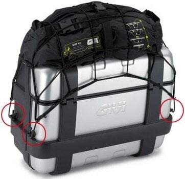 Zubehör für motorrad Koffer, Taschen Givi E125 Four Rings kit for T10N - 2