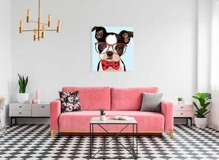 Malowanie po numerach Zuty RTMT-A199 Buldog W Okularach - 1