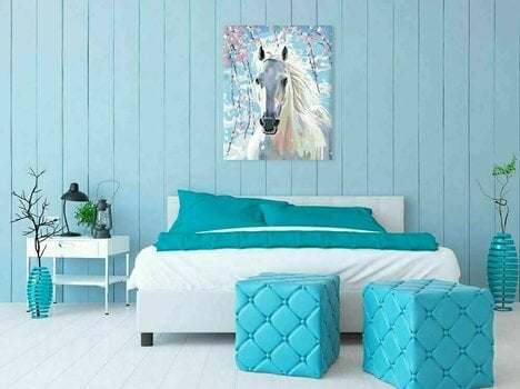 Pintura por números Zuty Painting by Numbers White Horse - 2