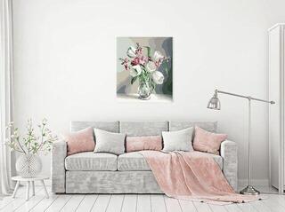 Painting by Numbers Zuty RTMT-68476 White Tulips - 1