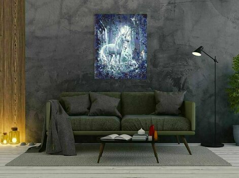 Maalimine numbrite järgi Zuty Unicorn At Night With Frame - 2