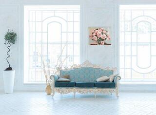 Painting by Numbers Zuty RTMT-980227 Peonies In A Glass - 1